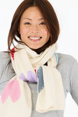 Zero Waste Scarf, Natural