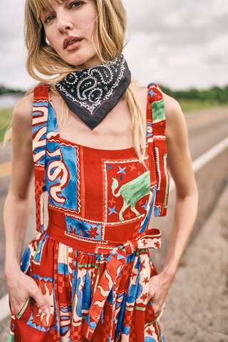 Quincy Dress, Santa Fe