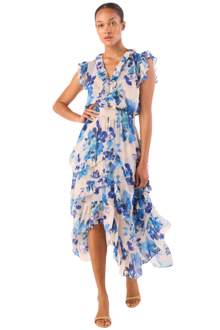 Dakota Dress, Blurred Bouquet