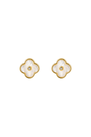 Petite Angelina Stud, Mother of Pearl