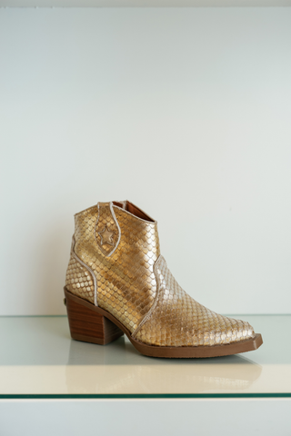 Acuario Bootie, Gold
