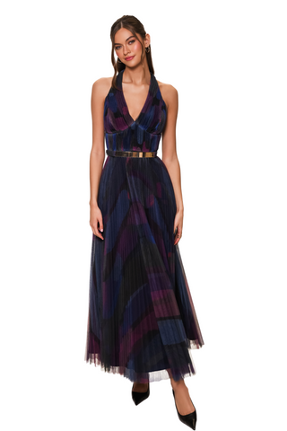 Liona Gown, Black Multi Kaleidoscopes
