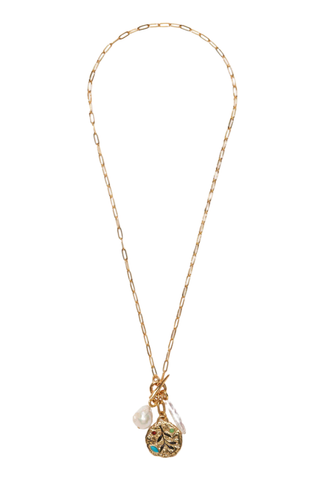 Campo Charm Necklace, Gold