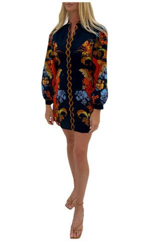 Jenny Dress, Bright Floral