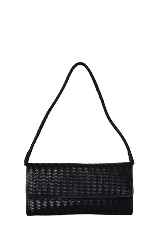 Arden Long Clutch, Black