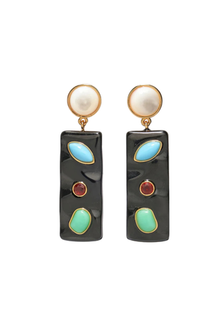 Tessera Earrings, Multi