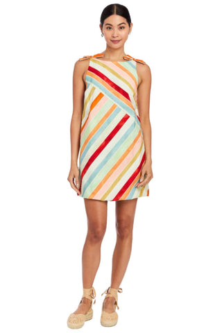 Payton Mini Dress, Cabana Stripe
