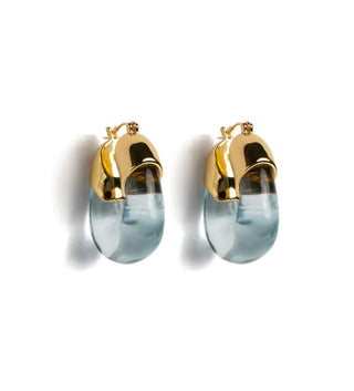 Organic Hoops, Aqua