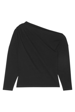 Pietra Off Shoulder Top, Jet Black