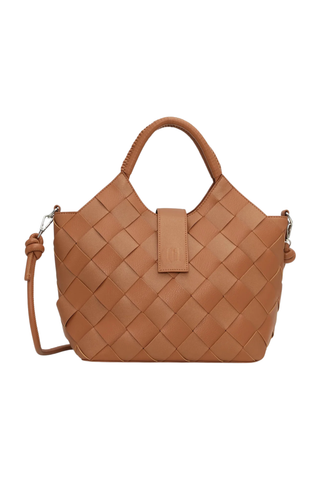 Chip 14 Handbag, Cognac