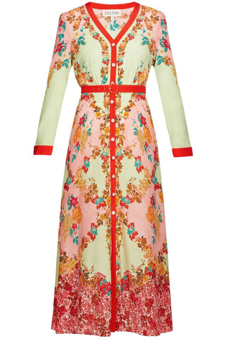 Lea Shirt Dress, Florentina Garden