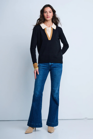 Double Down Sweater, Black
