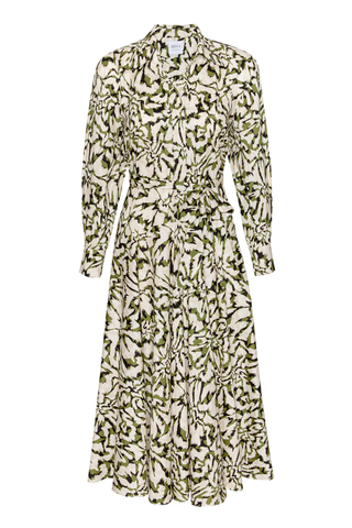 Lorie Dress, Abstract Floraburst