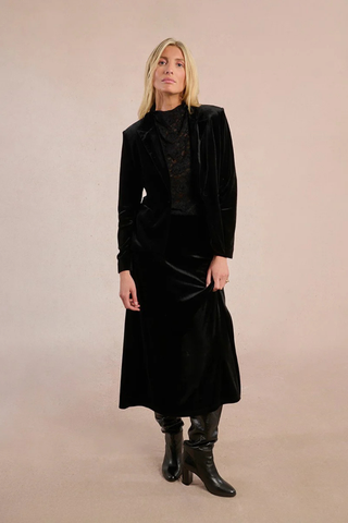 Knitted Skirt, Black