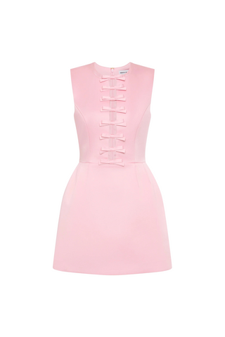 Aymee Mini Dress, Soft Pink