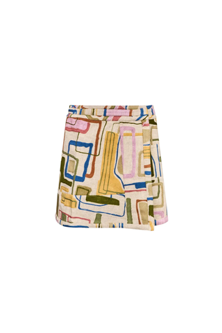 Powell Skirt, Montauk Tapestry