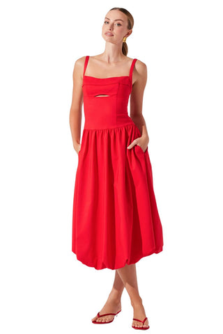Jevi Dress, Red