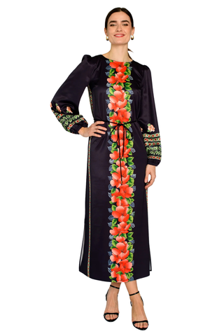 Dawn Maxi Dress, Garland Stripe