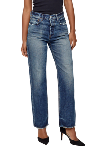 Atmore Wide Straight Jean, Blue