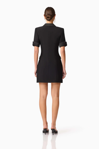 Ruby Blazer Dress, Black