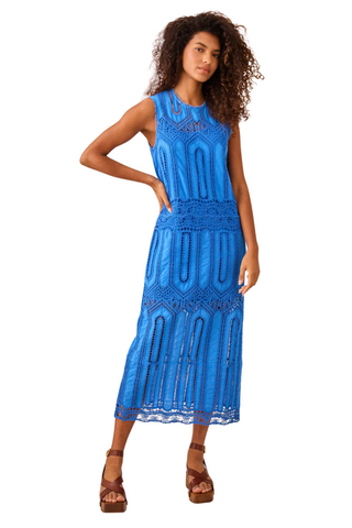 Stowe Dress, French Blue