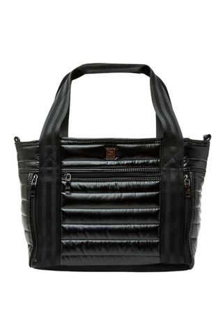 Jr. Jetset Wingman Handbag, Pearl Black