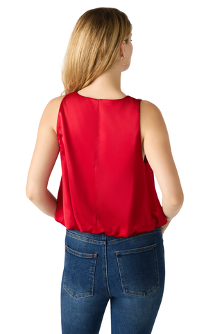 Yazmin Top, Dark Red