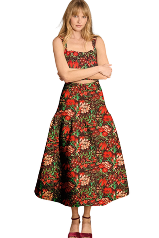 Remy Skirt, Holiday Floral