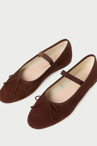 Leonie Ballet Flat, Espresso