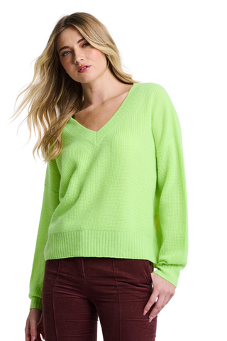 The Mixer Sweater, Neon Yellow