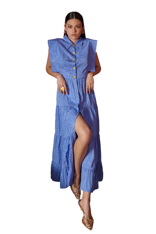 Lucero Dress, Blue