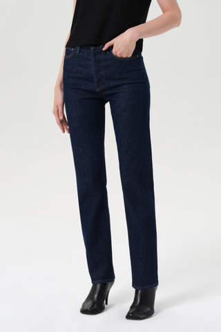 90's Pinch Waist Long Jean, Reissue