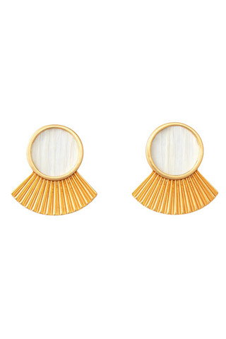 Acklins Large Fan Earring