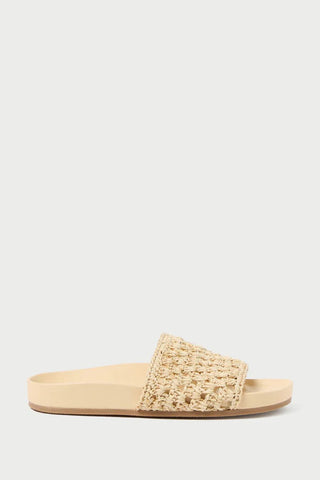Henri Crochet Sandal, Natural