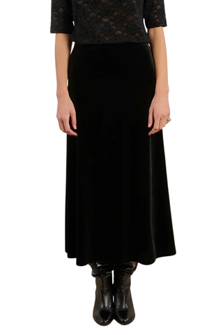 Knitted Skirt, Black