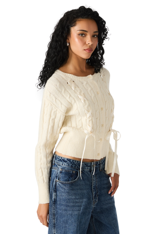 Saidee Cardigan, Cream