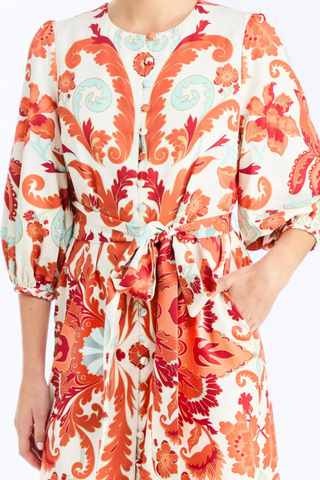 Suzanna Midi Dress, Rossa Waltz