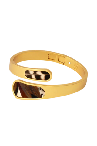 Ari Bezel Hinge Cuff