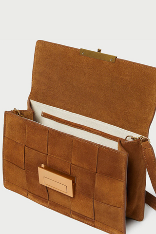 Delphine Handbag, Cacao