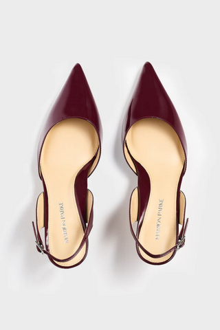 Classic Slingback 70 Heel, Merlot
