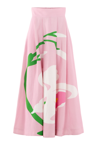 Milly Skirt, Blush Flora