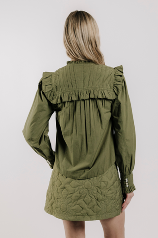 Tallulah Top, Olive
