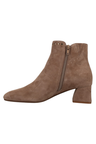 Zoey Bootie, Military Suede