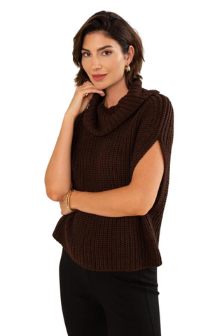 Cate Sweater, Coffee Bean