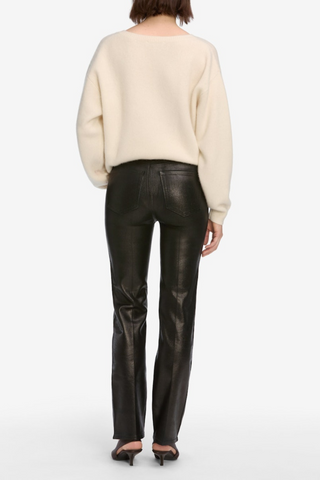 Le Sleek Straight Pant, Mood Ring Coated