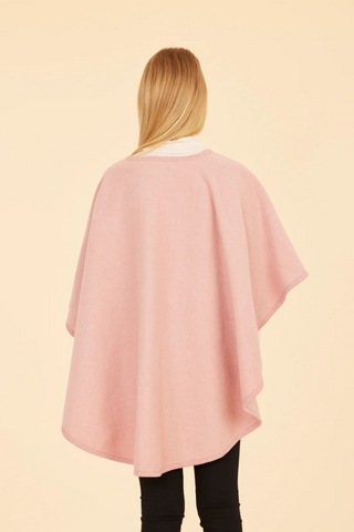 Knit Shawl Wrap, Blush