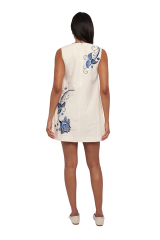 Tiffany Mini Dress, Kimber Embroidery