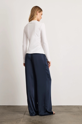 Kelsey Long-Sleeve Top, Optic White