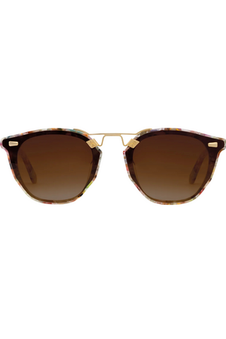 Beau Nylon Sunglasses, Sucre 18K