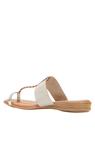Neo Sandal, Beige/Linen